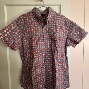 Floral Patterned Men's Shirt J.Crew size Large